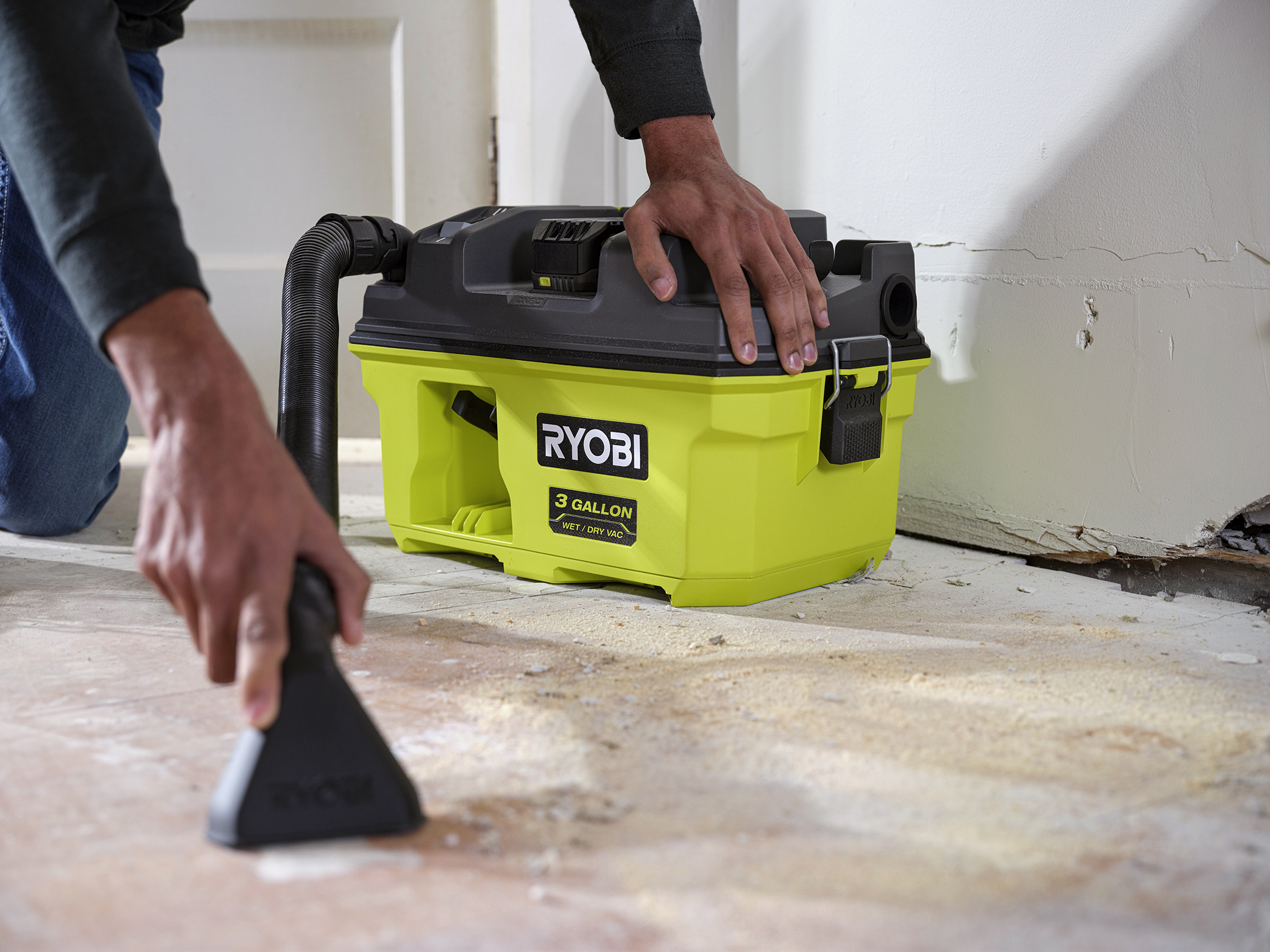 18V ONE+ LINK™ 3 GALLON WET/DRY VACUUM - RYOBI Tools