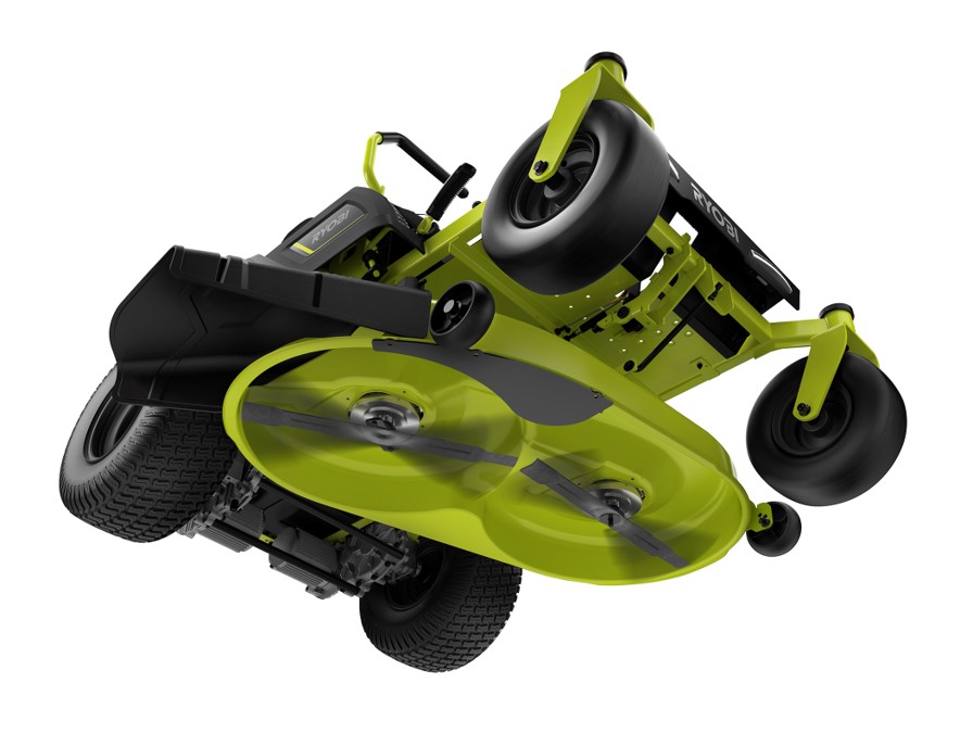 Ryobi electric lawn mower store zero turn