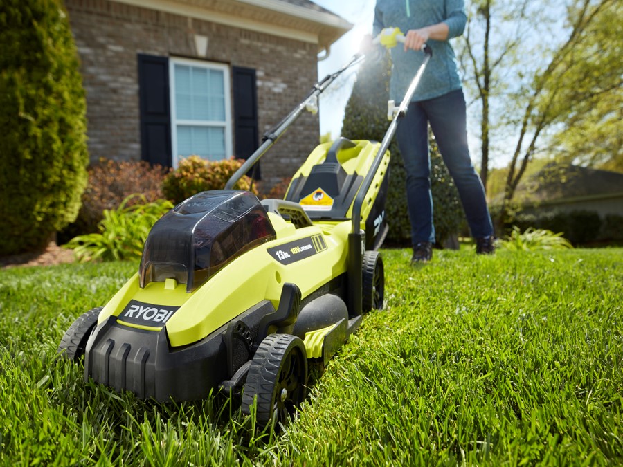 18V ONE+™ 13 MOWER WITH 4AH BATTERY & CHARGER - RYOBI Tools