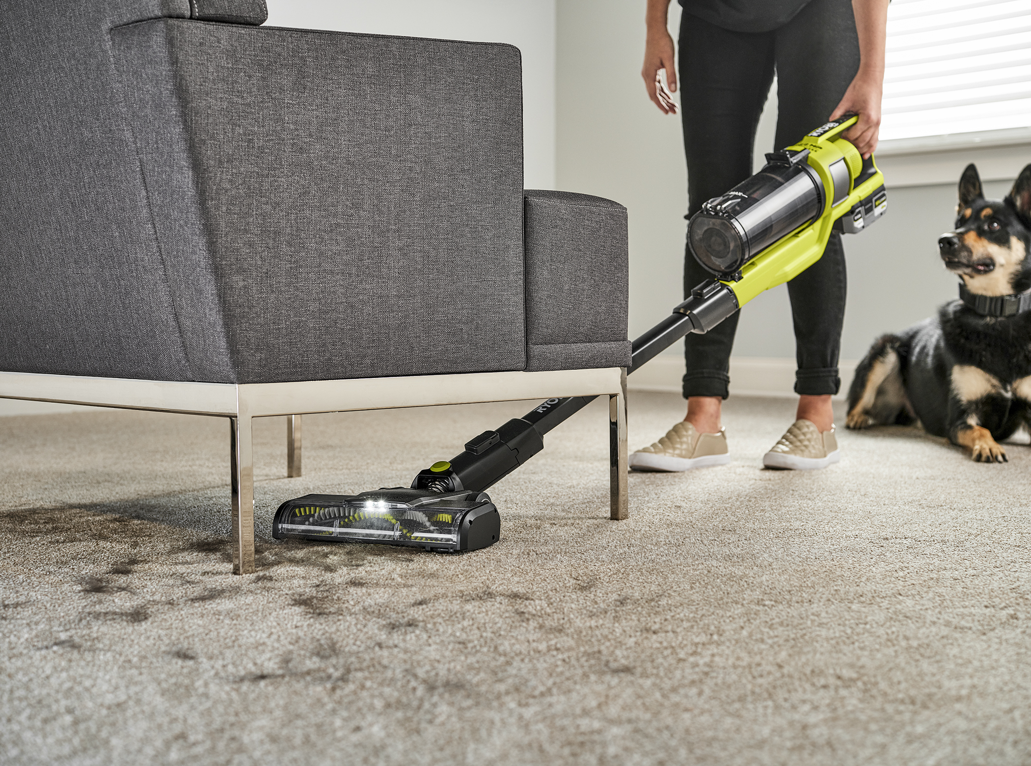 RYOBI® 18V ONE+™ Cordless Brushless Stick Vac [RSV18BL] 