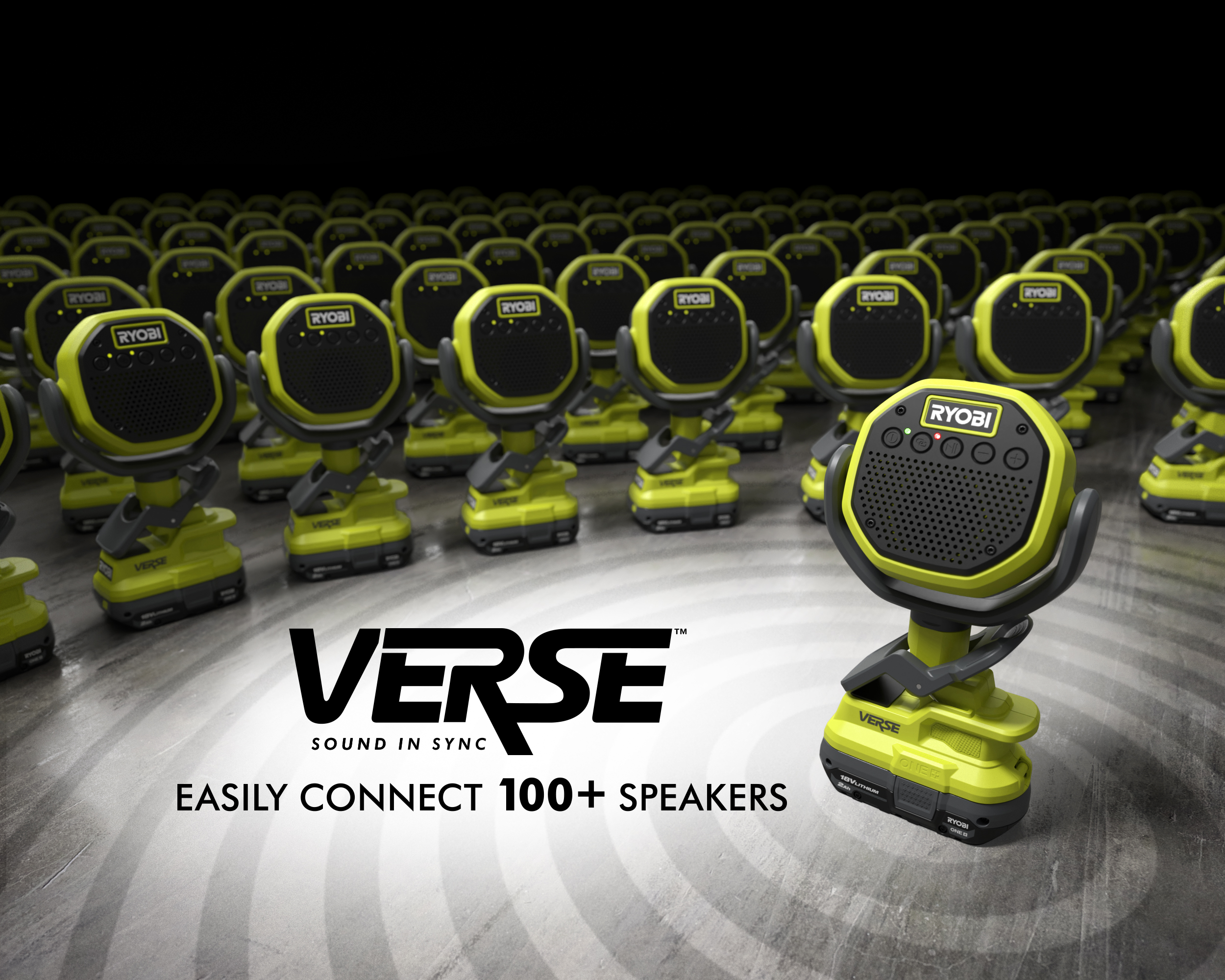 Connect 100+ VERSE™ Clamp Speakers