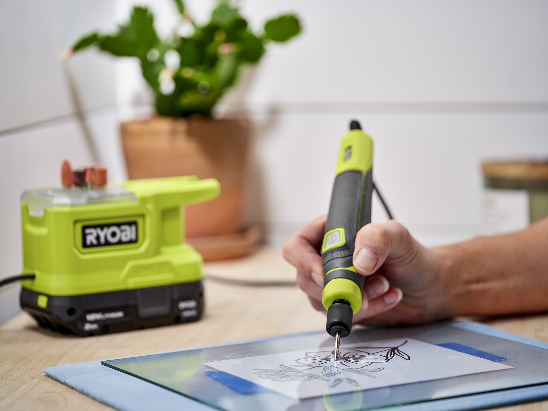 18V ONE+ Precision Craft Rotary Tool Kit - RYOBI Tools