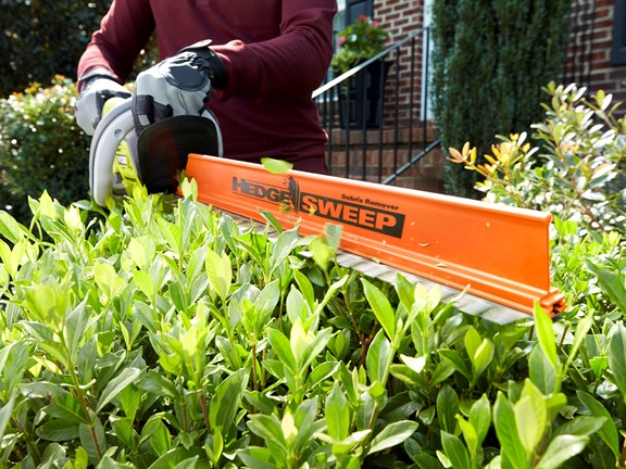 Photo: Hedge Sweep Debris Remover 