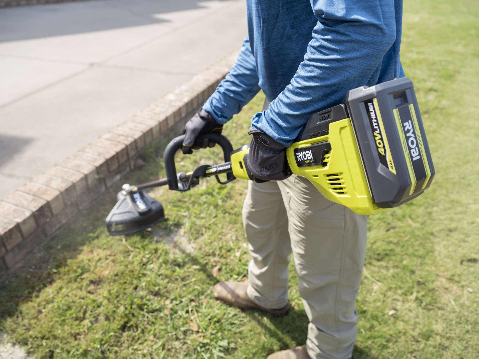 Attachment Capability Transforms your String Trimmer into a Variety of Tools
