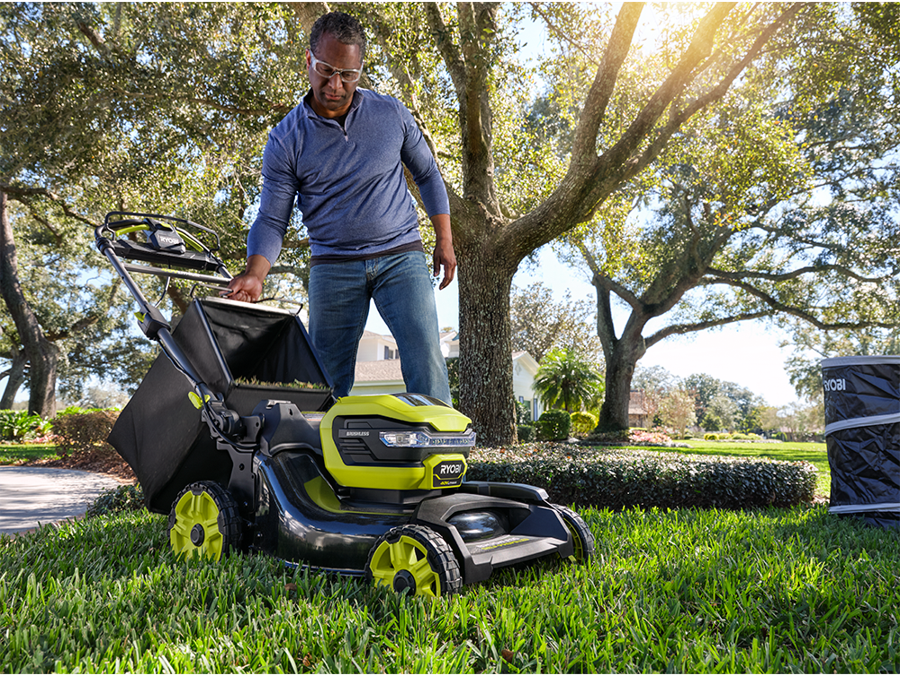 Ryobi battery 2024 riding lawn mower