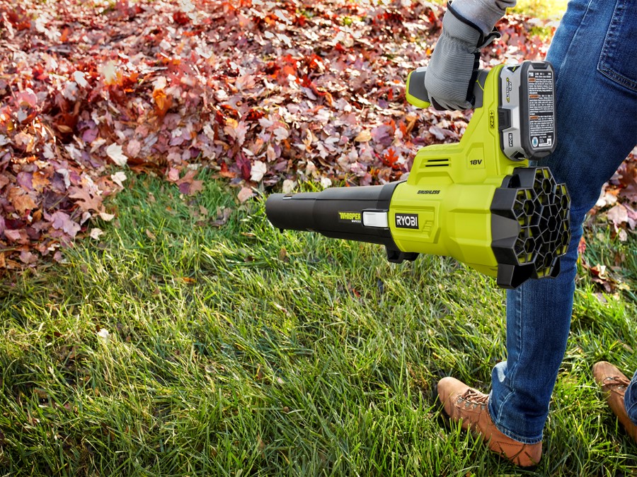 Ryobi 18v store whisper blower