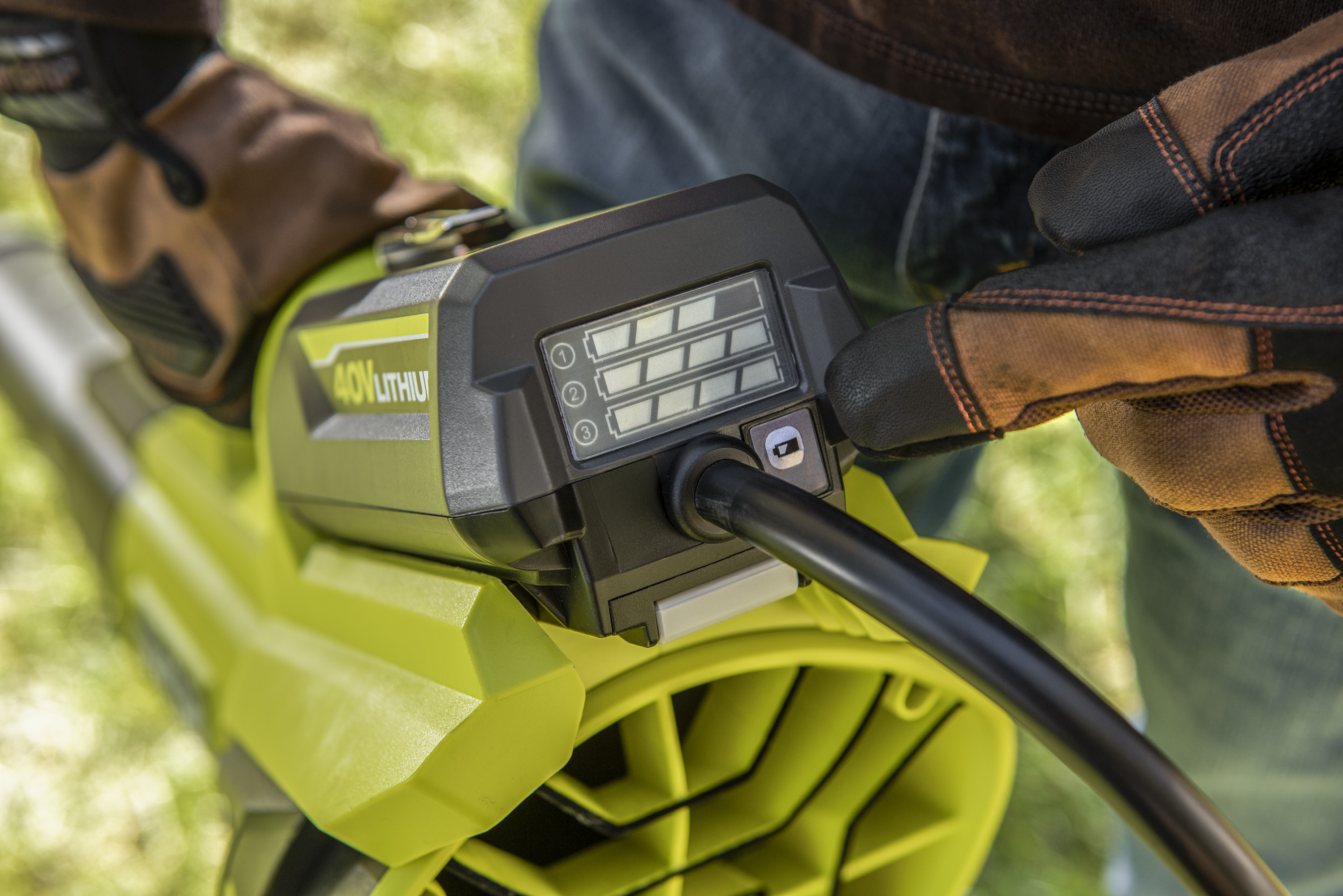 Photo: Connects to Other Select RYOBI 40V Handheld Tools