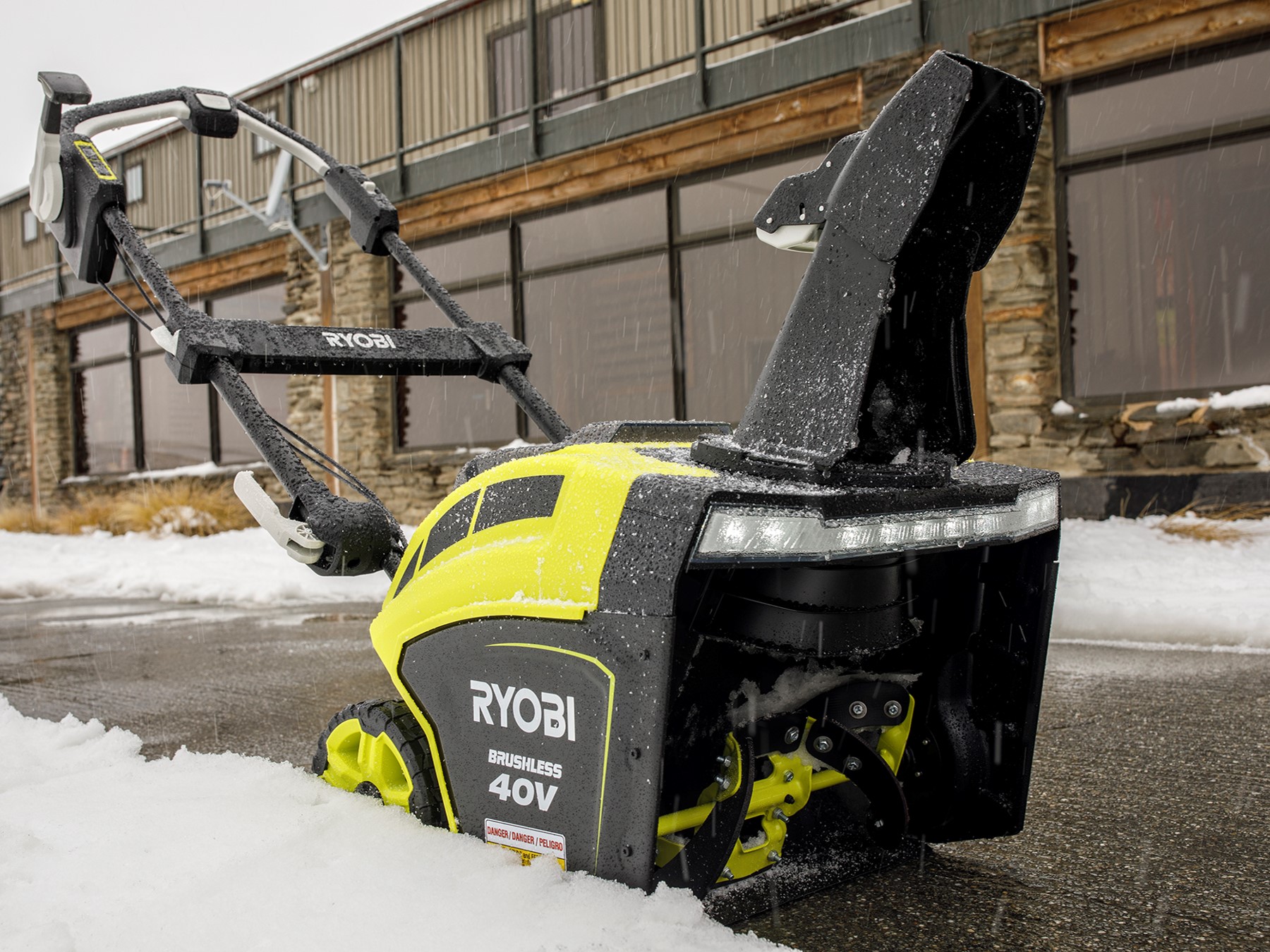 Ryobi 40 volt on sale snow blower