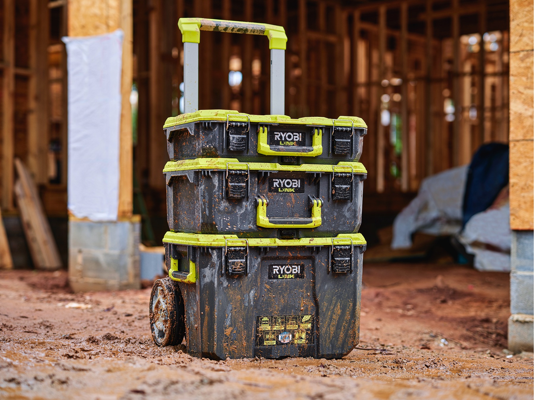 Ryobi tool box on sale on wheels