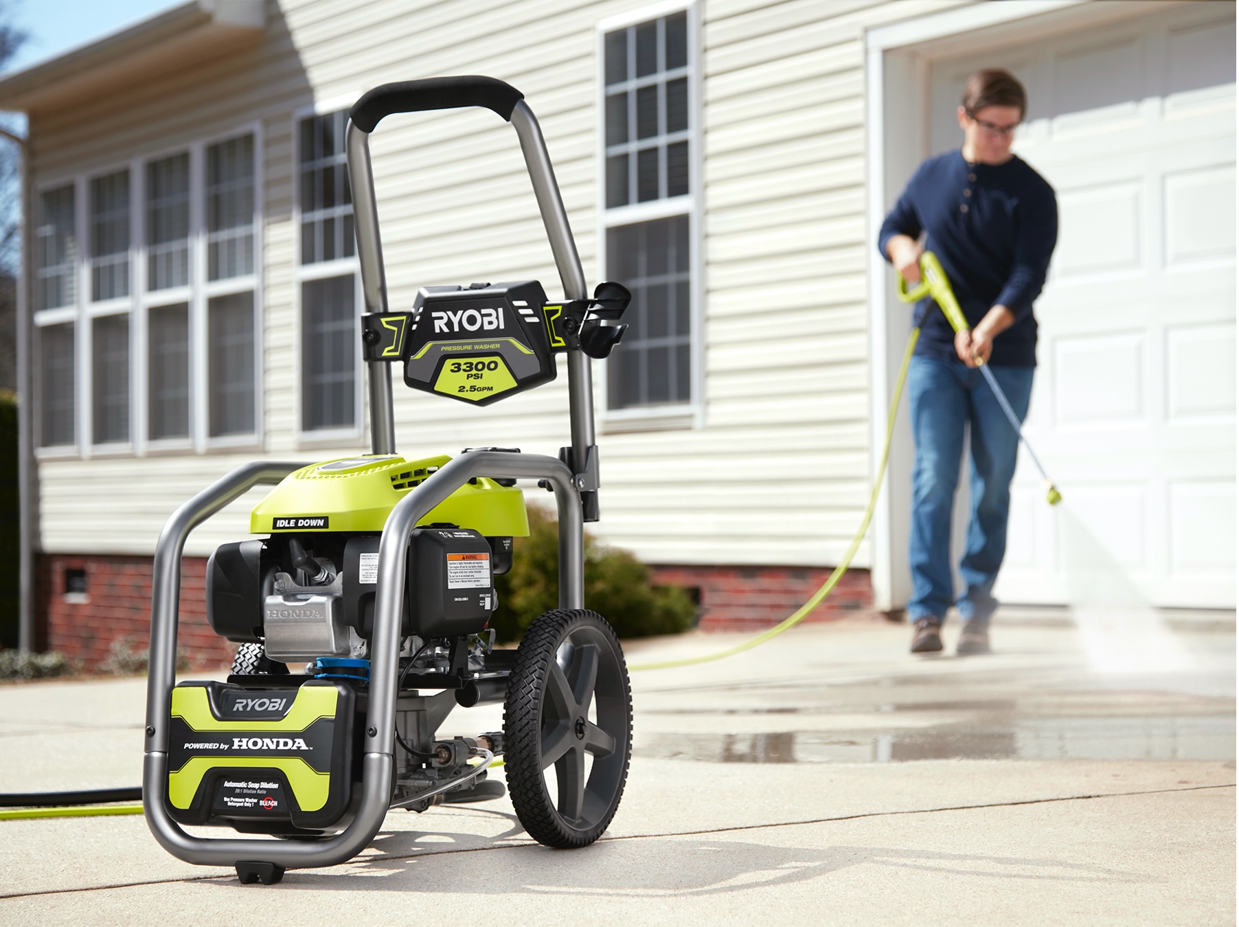 Ryobi 3300 psi 2.3 deals gpm gas pressure washer