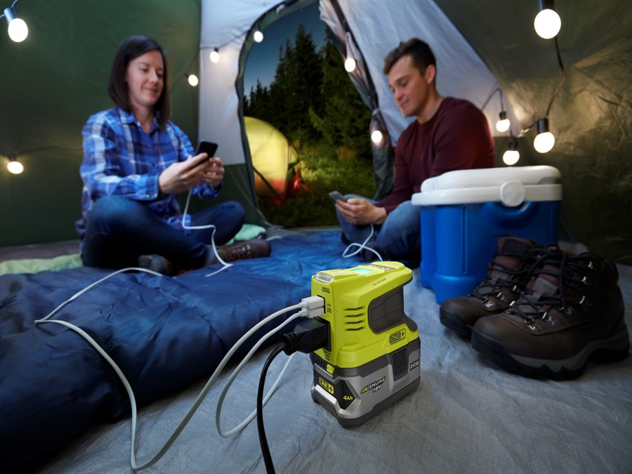 Ryobi 18v best sale portable power source