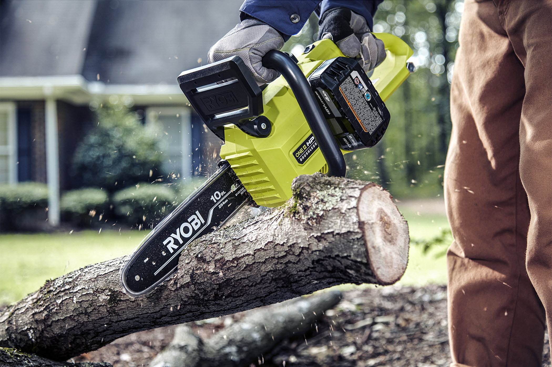 Ryobi 18v 2025 10 cordless chainsaw