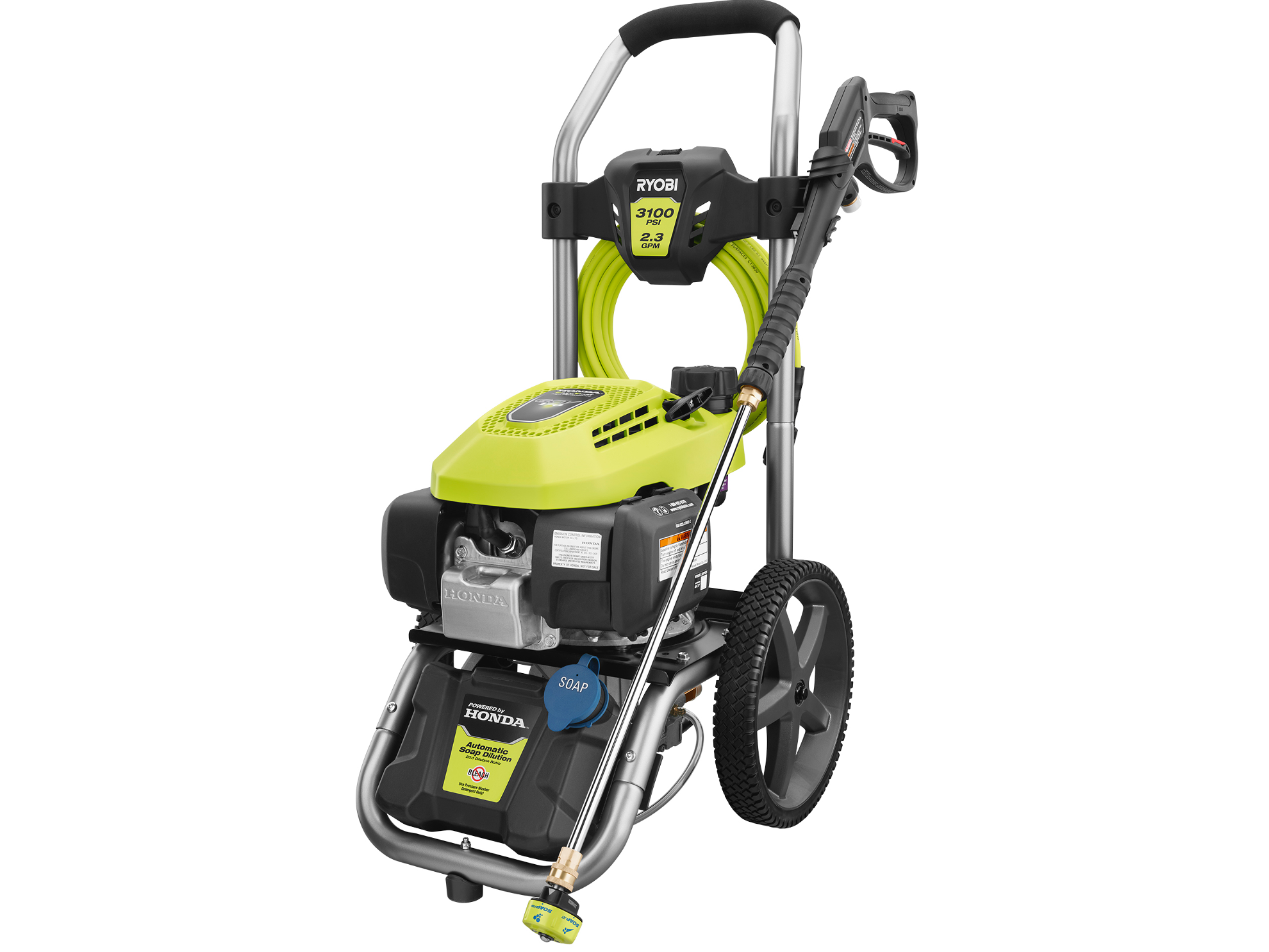 3100 PSI 2.3 GPM Cold Water Gas Pressure Washer - RYOBI Tools