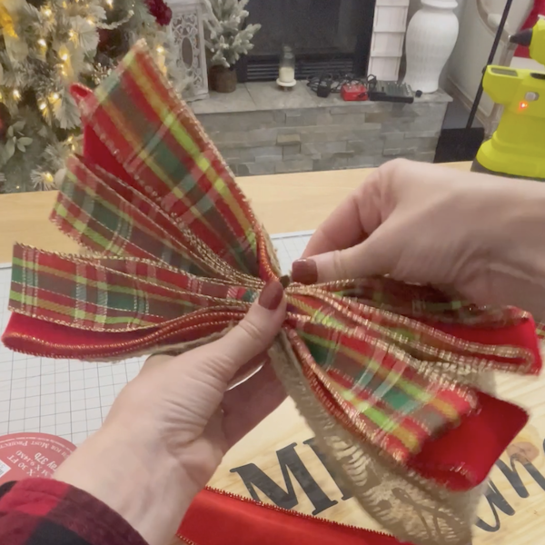 making a bow