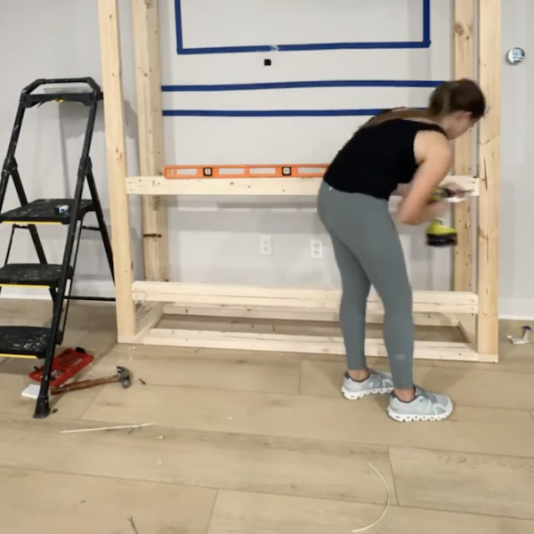 Attaching fireplace together