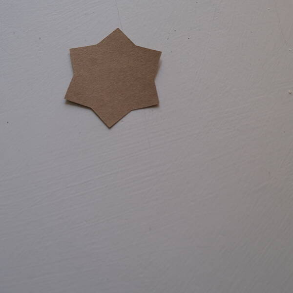 cutting out a star shape