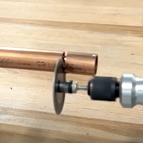 Cutting copper