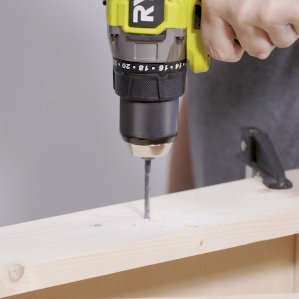 Drilling hole for handle