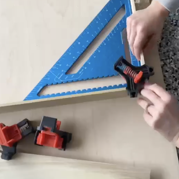 clamping organizer together