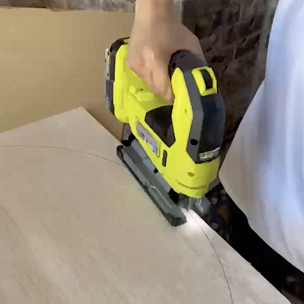 Cutting wood