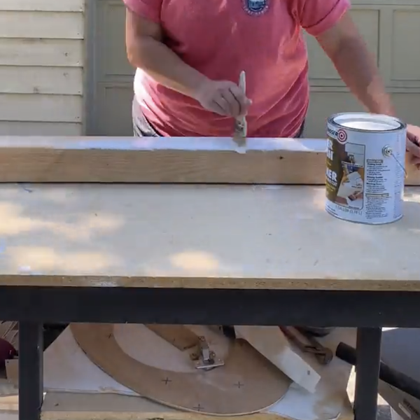 Painting wood 