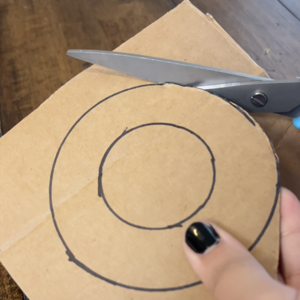 Cutting out circle