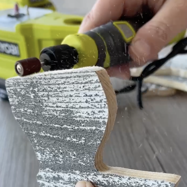 sanding the state shapes