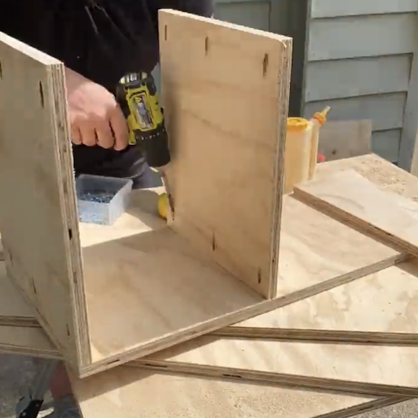 Attaching wood together