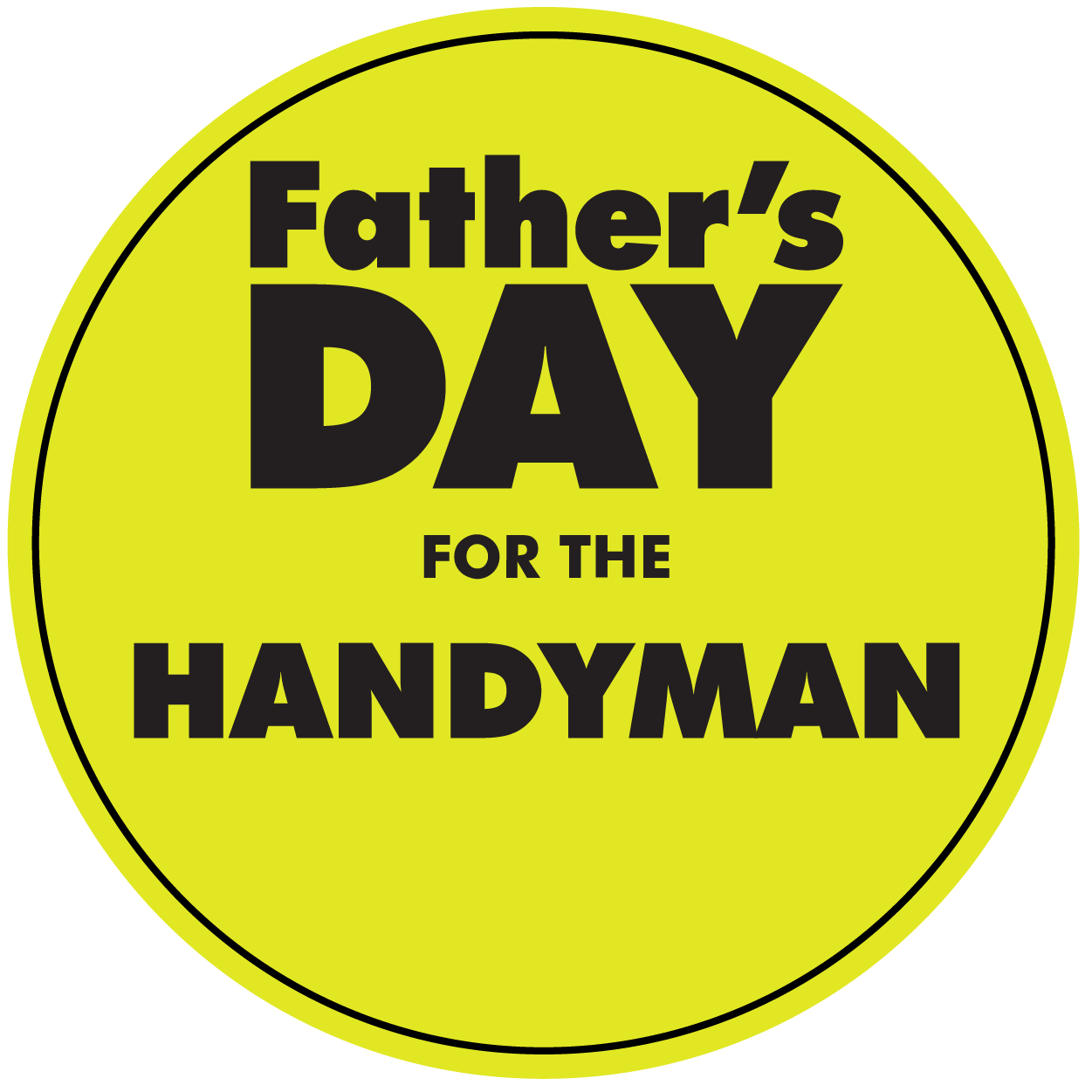 Father's Day Handyman