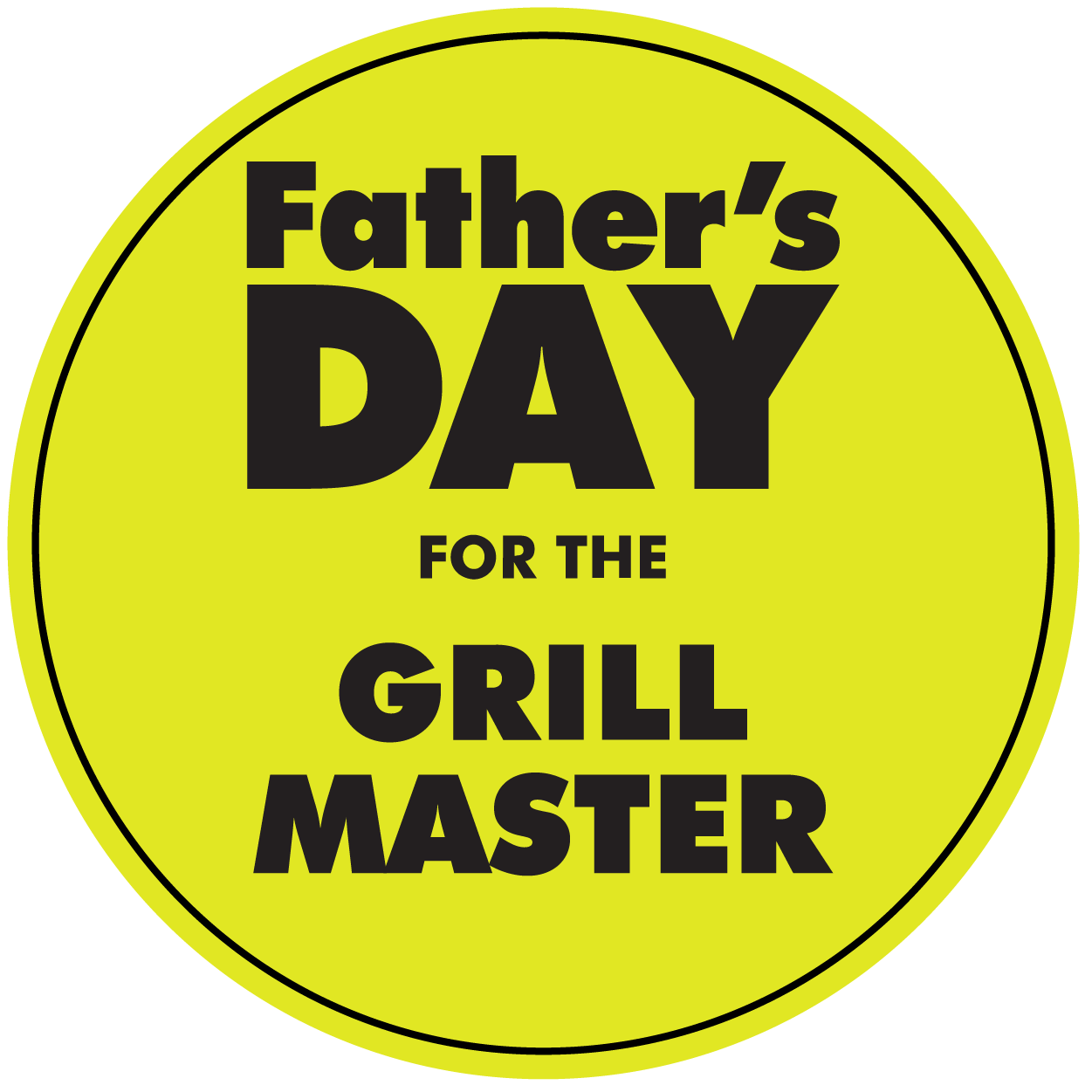 Father's Day Grill Master